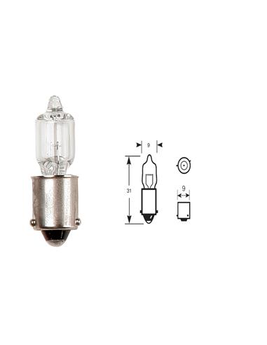 MINIATURE LAMP WITH SHELL 12V6W