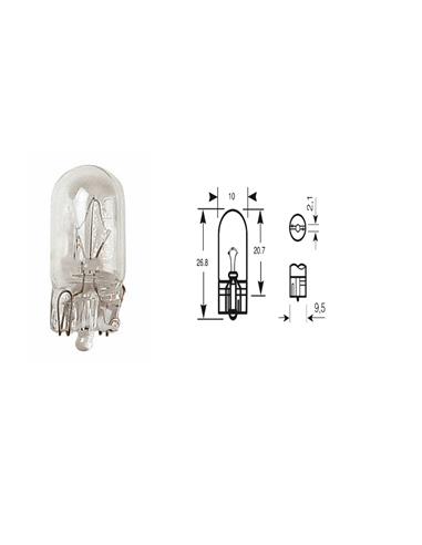HAZELNUT LAMP WITH COVER 12V3W