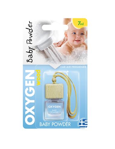 CAR FRESHENER BOTTLE OXYGEN BLUE ICE...