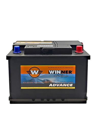 BATTERY WINNER ADVANCE MF 72AH 12V...