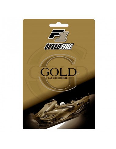 CAR FRESHENER F1 GOLD