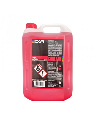 COOLANT 4LT.(-15oC) RED