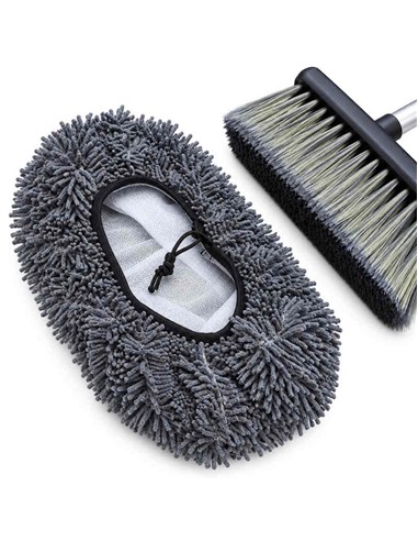 Microfiber brush cover