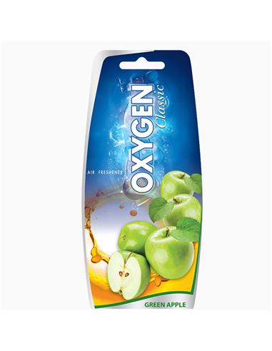 CAR FRESHENER OXYGEN GREEN APPLE